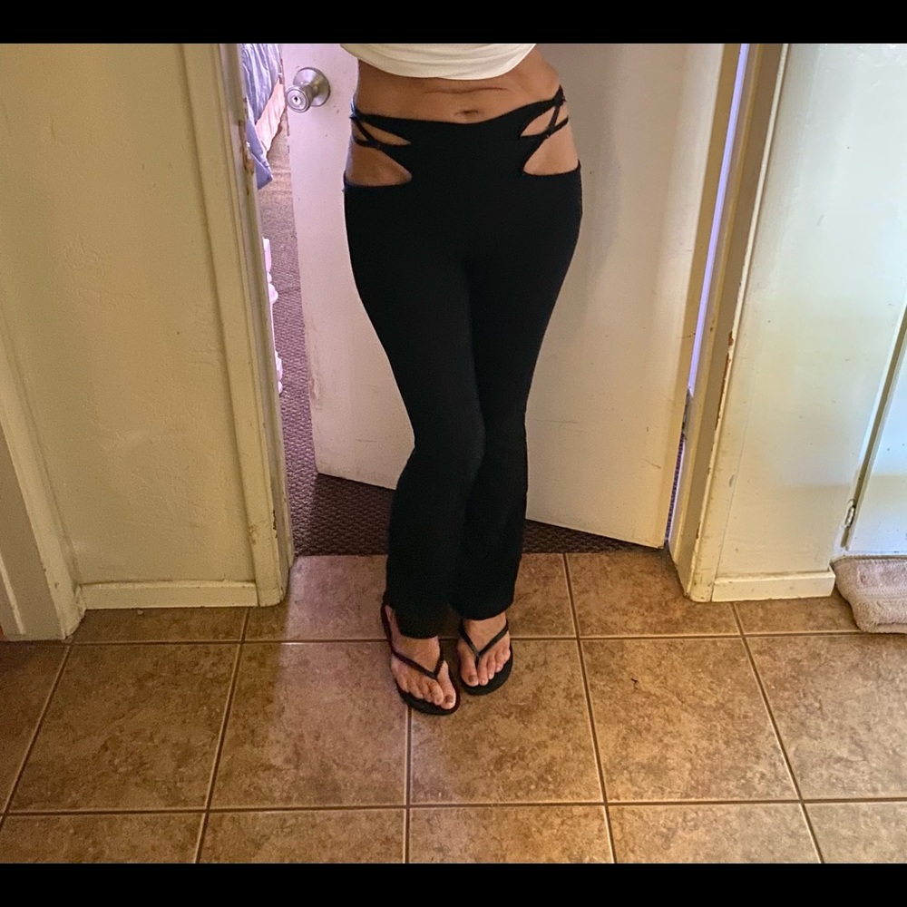 Sexy black pants.